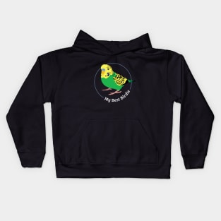 Best Birdie Green Kids Hoodie